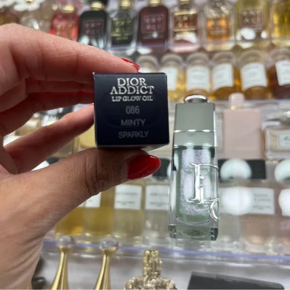 Dior Addict Lip Glow Oil - Silver and Pink